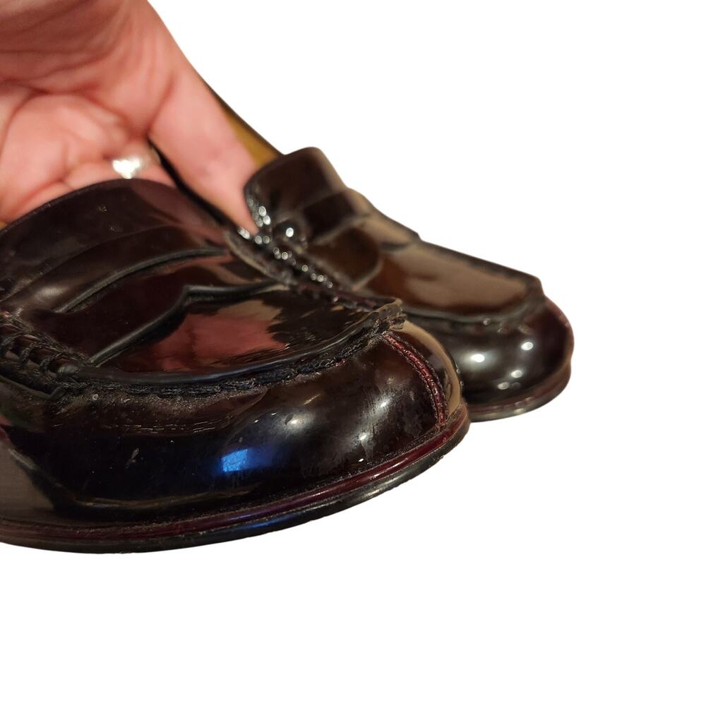 Michael Kors Deep Plum‎ Purple Oxford Pumps Sz 8 - Picture 3 of 5